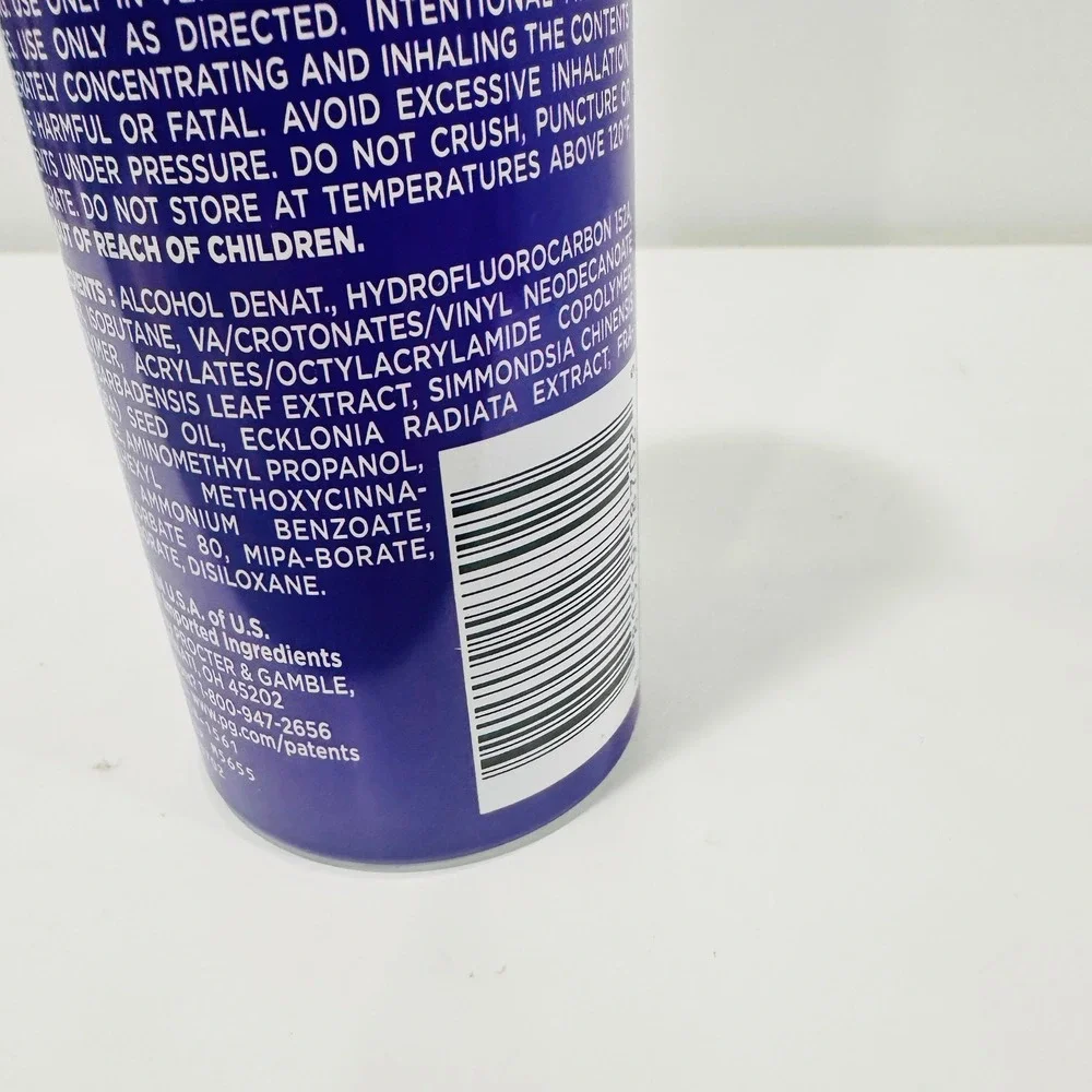 Aussie Instant Freeze Hair Spray 24 Hour Extreme Hold 7 oz Jojoba Oil Sea Kelp